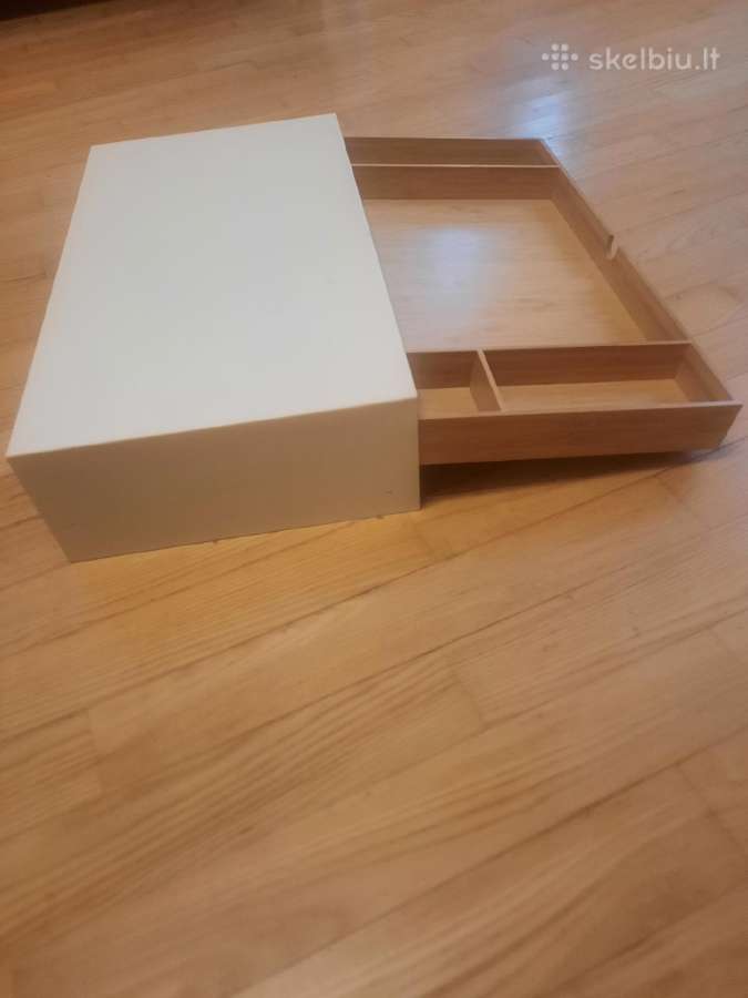Kompiuterio/monitoriaus laikiklis su stalčiu Ikea - nuotraukos Nr. 2