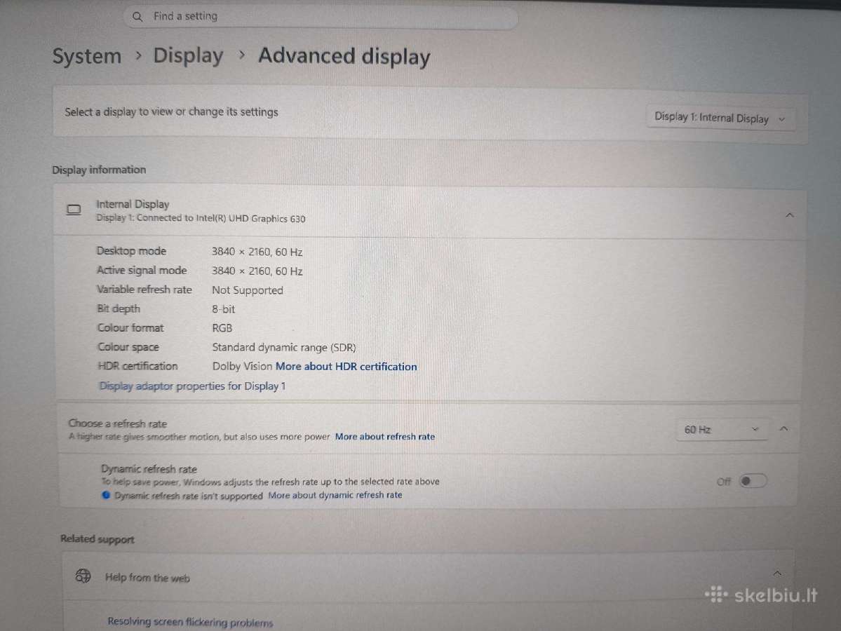 P53 15.6 4k i9-9880h 32gb 500gb Rtx 4000 8gb 16% - nuotraukos Nr. 7