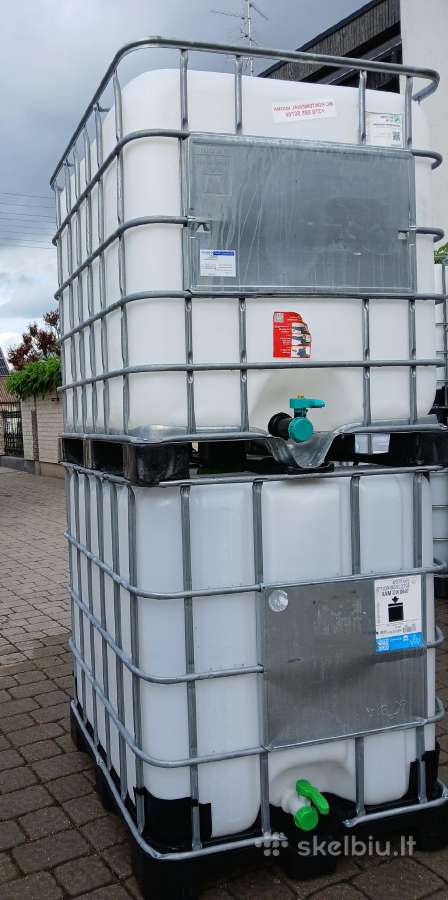 Ibc konteineriai 1000 l – plastikinės talpos. - nuotraukos Nr. 9