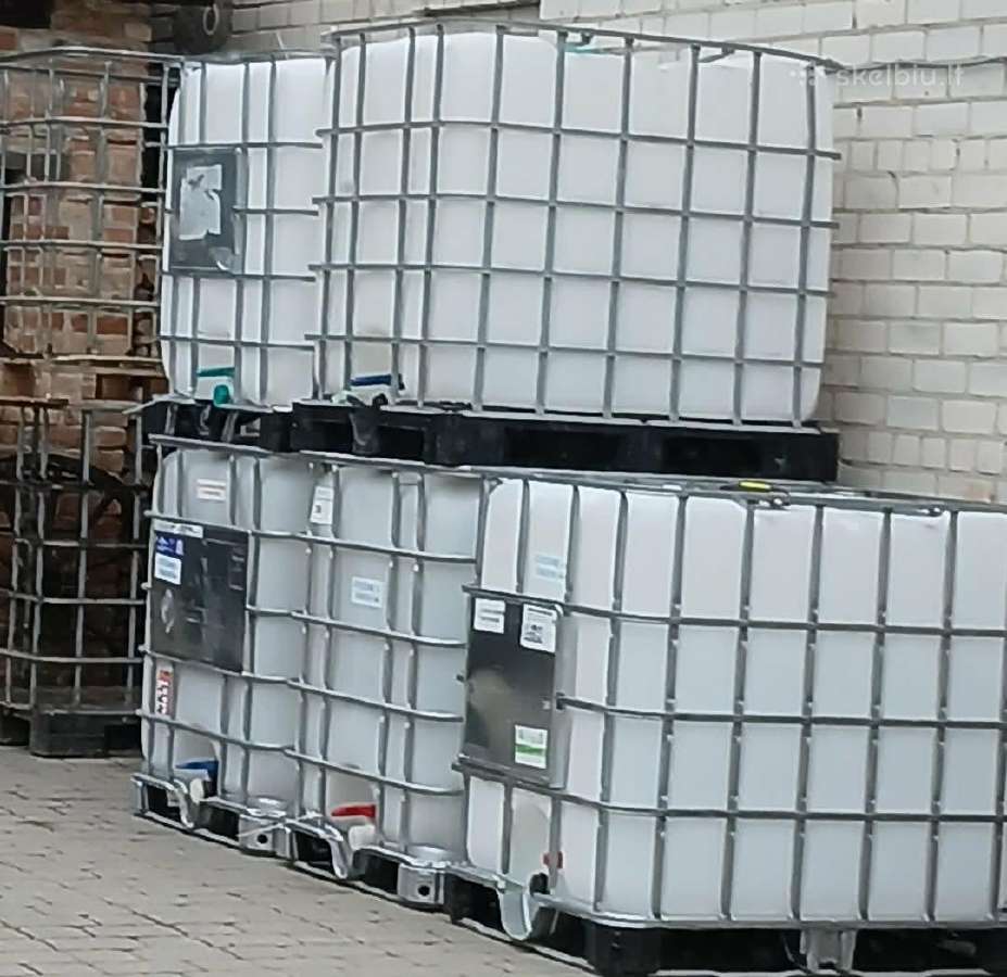 Ibc konteineriai 1000 l – plastikinės talpos. - nuotraukos Nr. 10