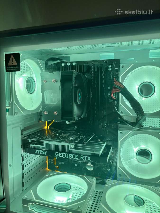 Rtx 3050 6gb, 32gb RAM, i7-6700, 2tb - nuotraukos Nr. 5