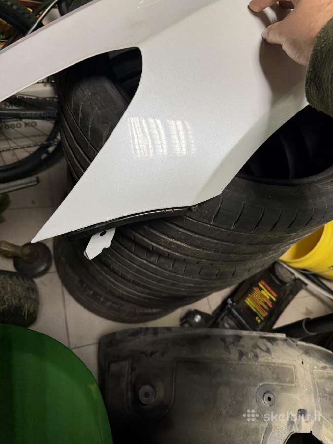 Tesla model 3 kaires puses sparnas - nuotraukos Nr. 9