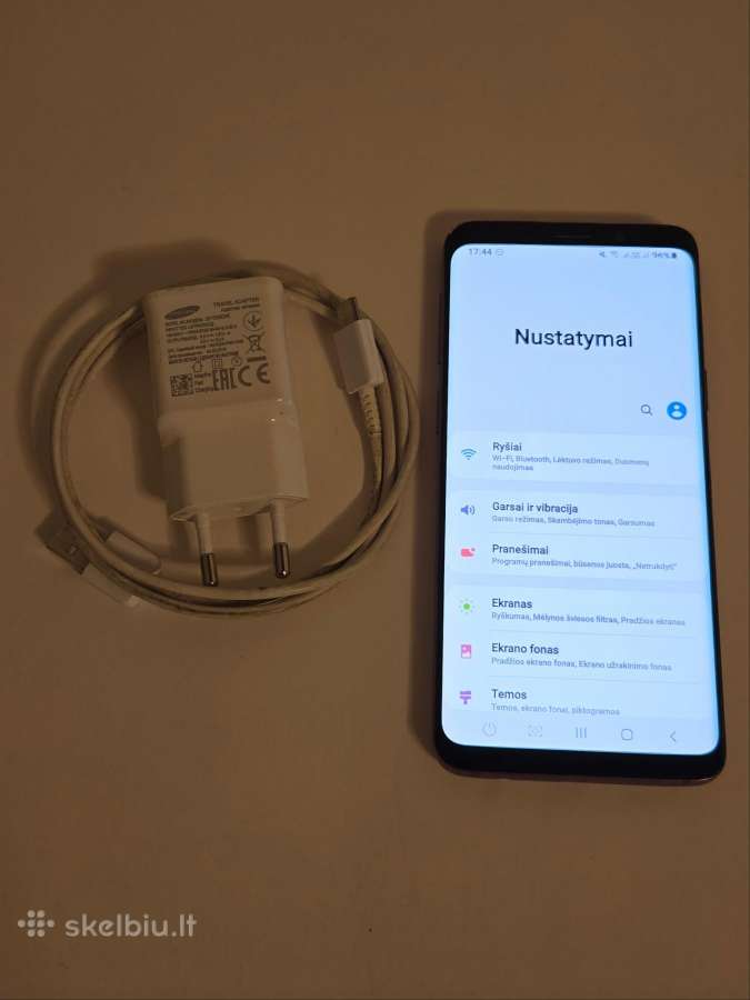 Idealaus stovio Samsung Galaxy S9 (64gb, Dual SIM) - nuotraukos Nr. 2