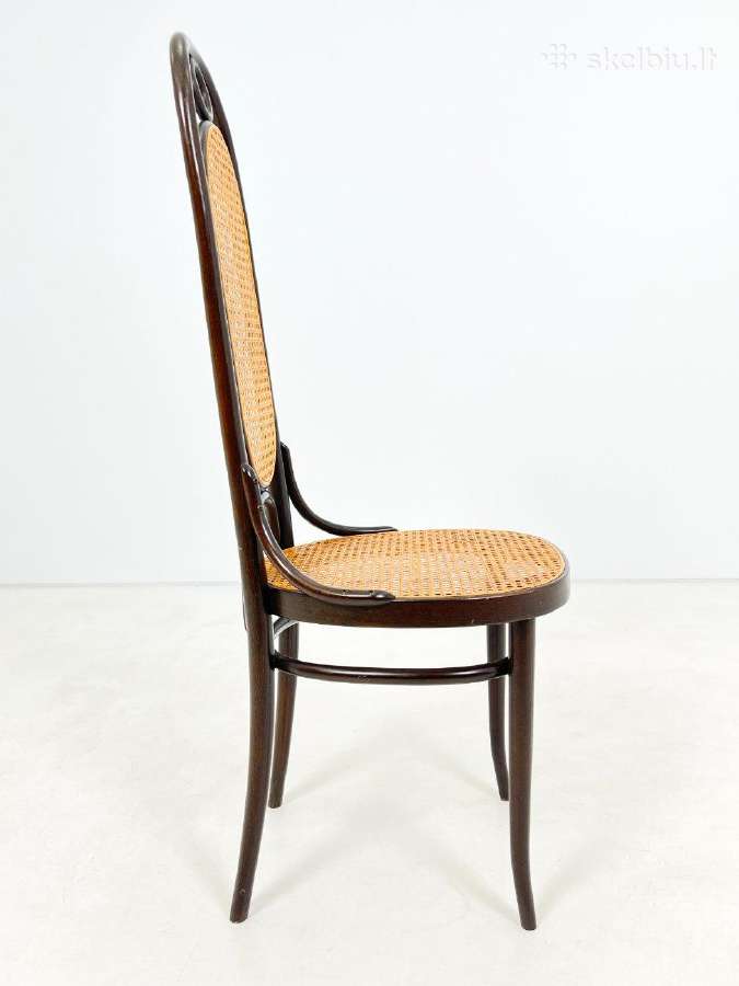 Thonet Long John 207 kėdė su ratanu - nuotraukos Nr. 4