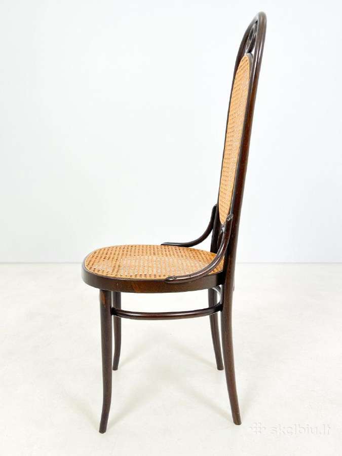 Thonet Long John 207 kėdė su ratanu - nuotraukos Nr. 5