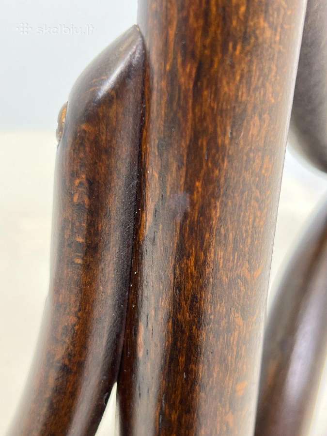 Thonet Long John 207 kėdė su ratanu - nuotraukos Nr. 14