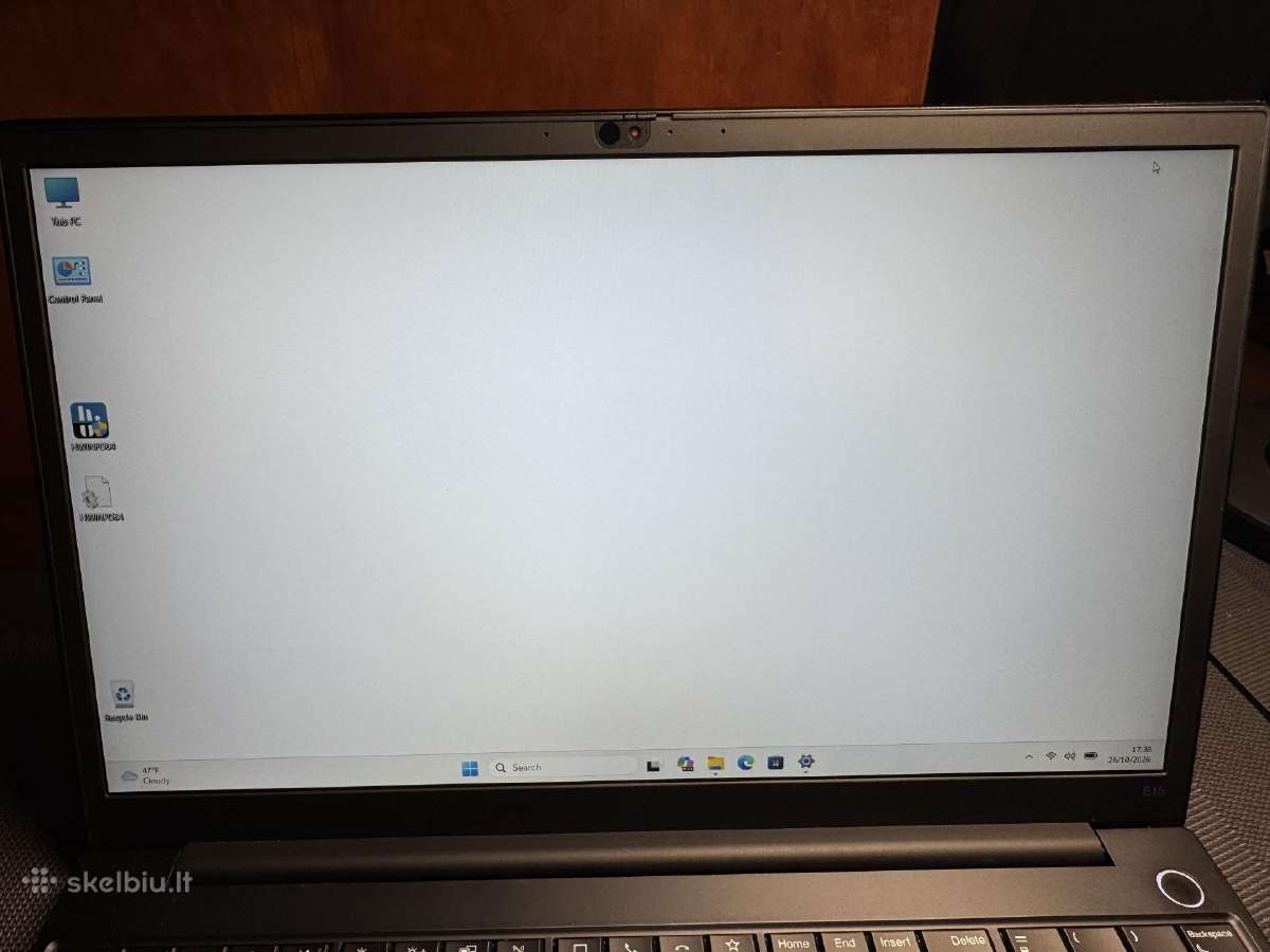 Thinkpad E15 Gen 2 i5-11th, 16gb RAM, 256gb SSD - nuotraukos Nr. 11