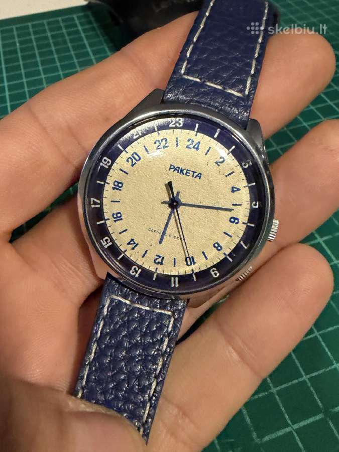 Mechaninis laikrodis Raketa vachtenyje/24h - nuotraukos Nr. 2