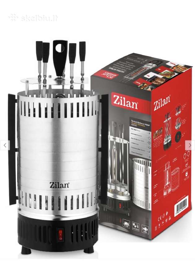 Elektrinis vertikalus šašlykų grilis - nuotraukos Nr. 8