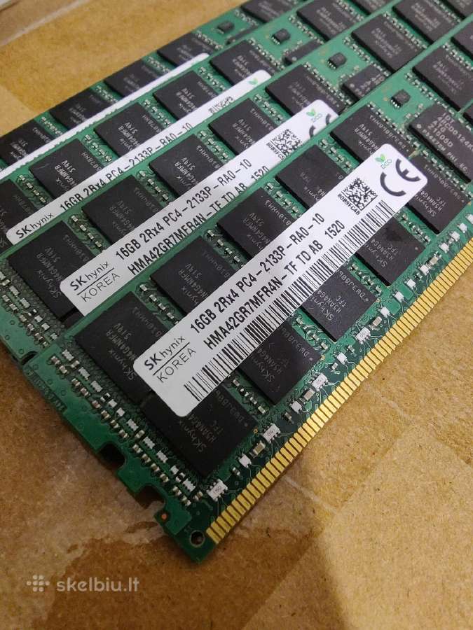 Sk hynix ddr4 4x16gb rdimm - nuotraukos Nr. 2