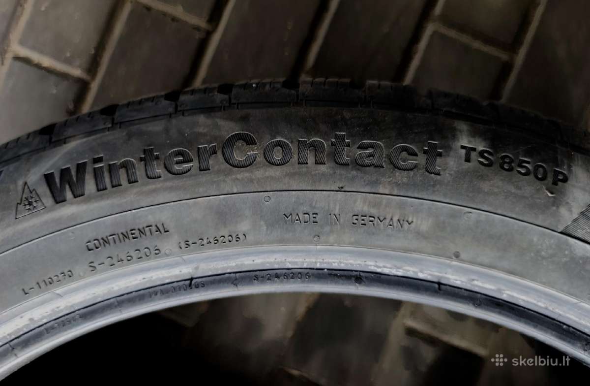 285/40 R21 Continental Wintercontact Ts 850p - nuotraukos Nr. 4