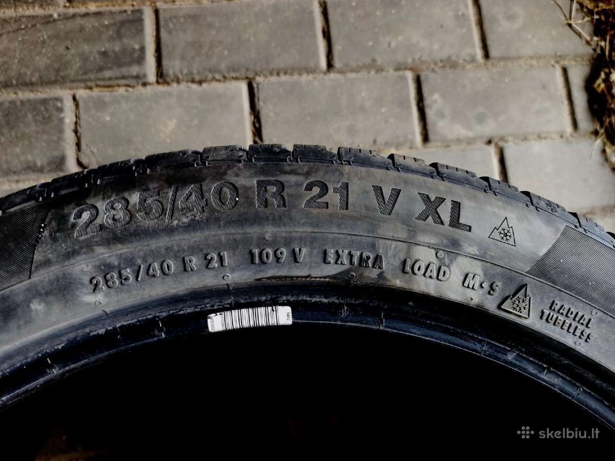 285/40 R21 Continental Wintercontact Ts 850p - nuotraukos Nr. 5