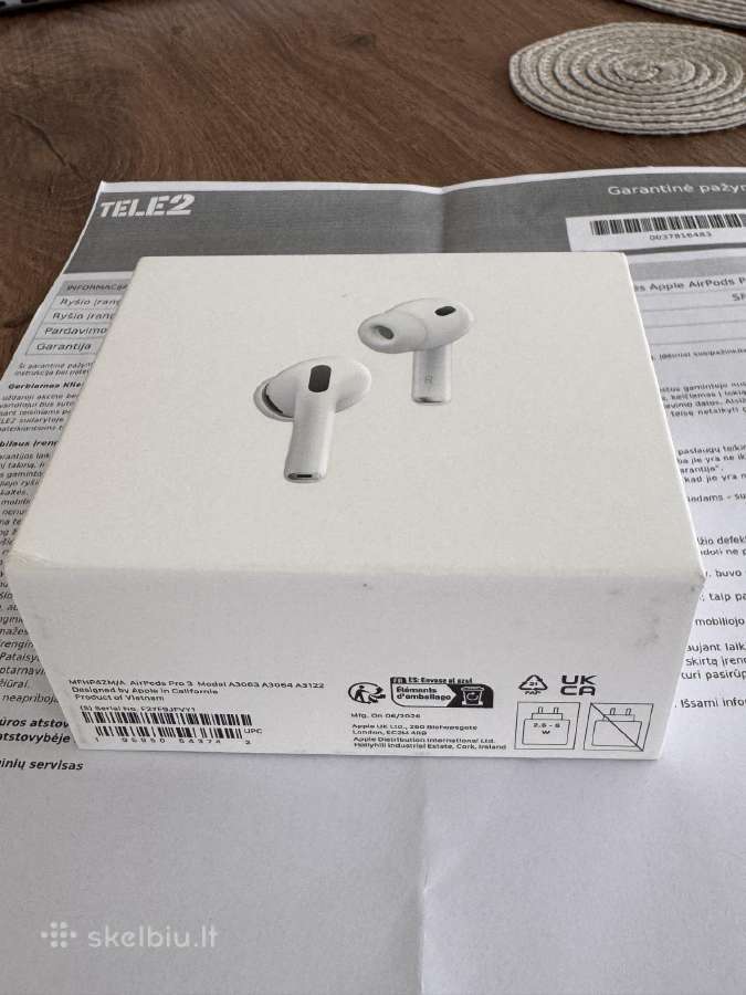 Airpods 3 pro su 24 men. garantija - nuotraukos Nr. 3