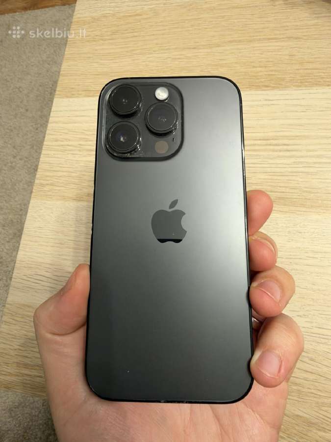 iPhone 14 pro space black - nuotraukos Nr. 3