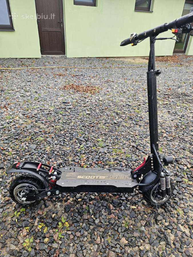 Galingas elektrinis paspirtukas - nuotraukos Nr. 3