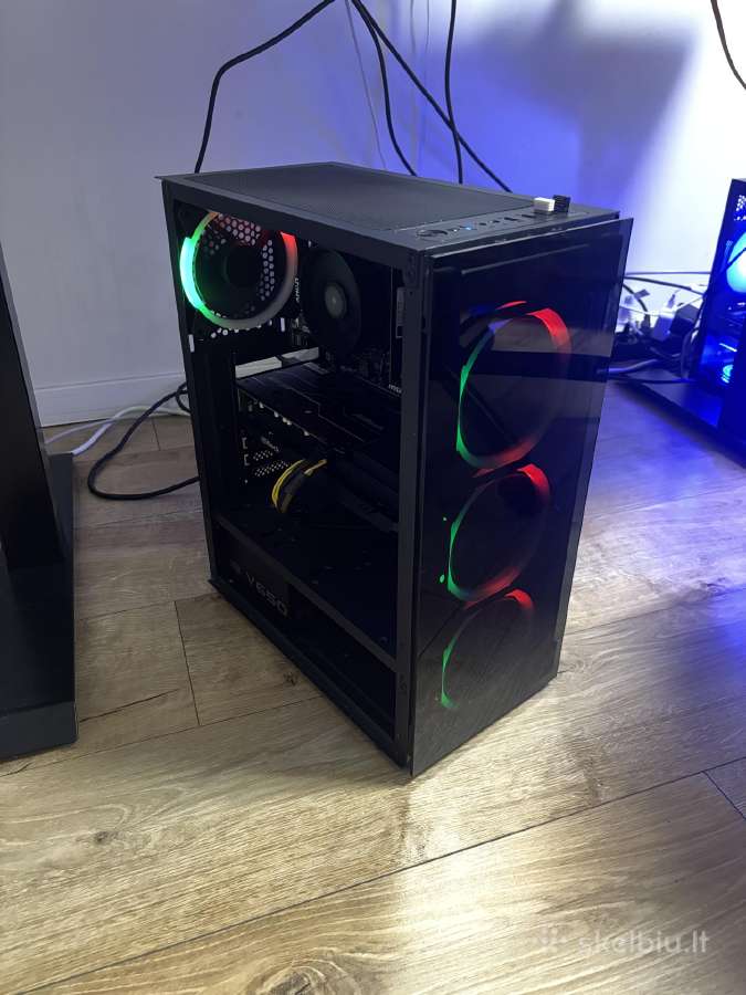 Stacionarus kompiuteris (Ryzen 5/rx 5600xt/16gb) - nuotraukos Nr. 5