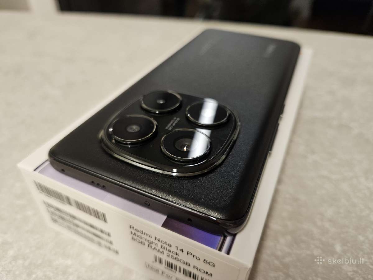 Idealios būklės Redmi Note 14 Pro 256 GB telefonas - nuotraukos Nr. 10