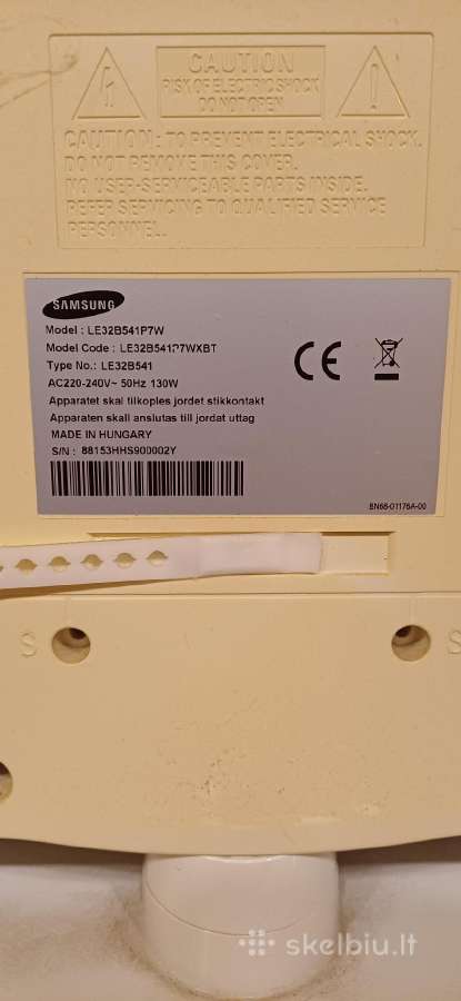 Samsung televizorius - nuotraukos Nr. 2