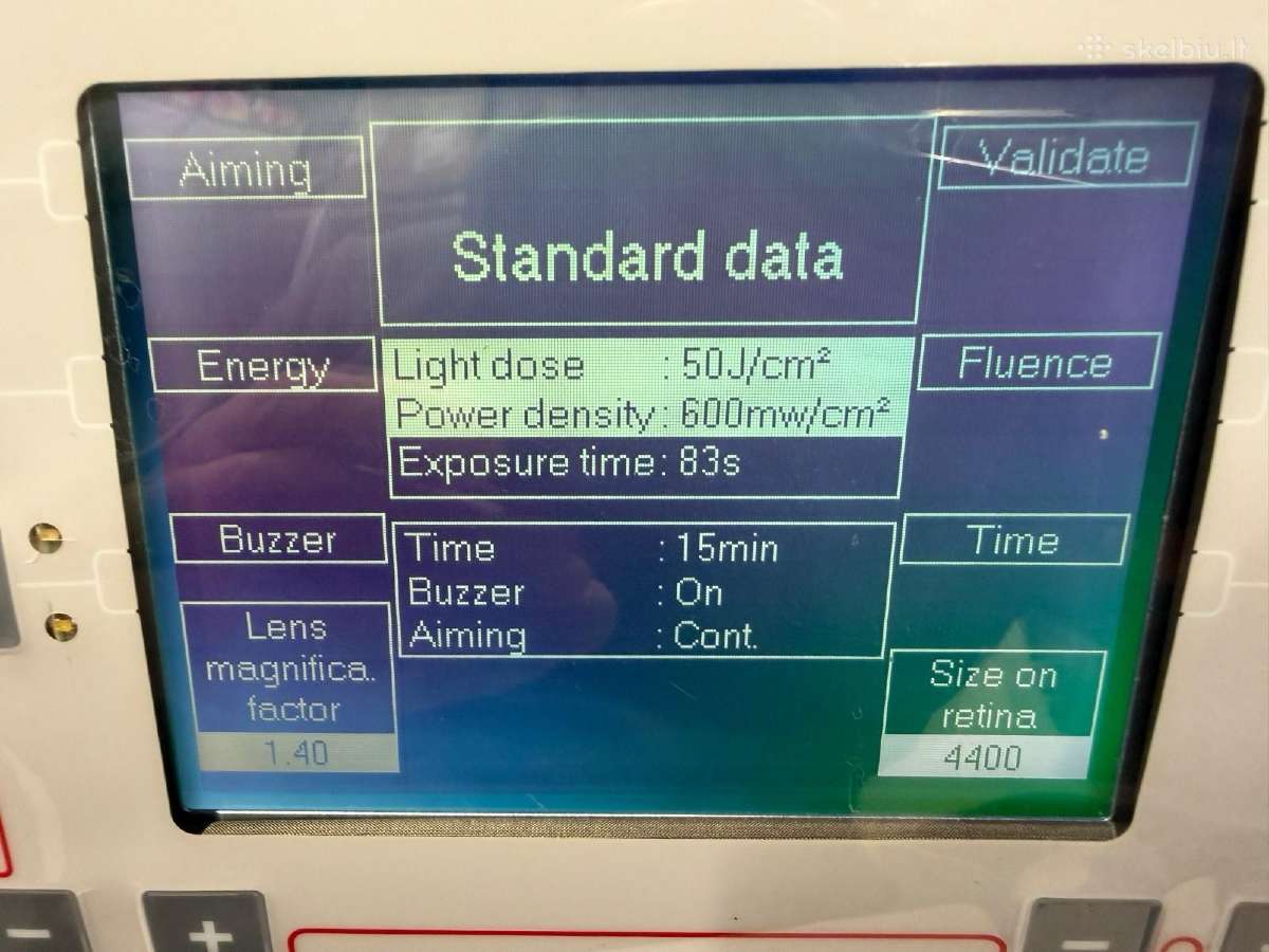 Quantel Medical Activis 689 nm Pdt lazeris - nuotraukos Nr. 2