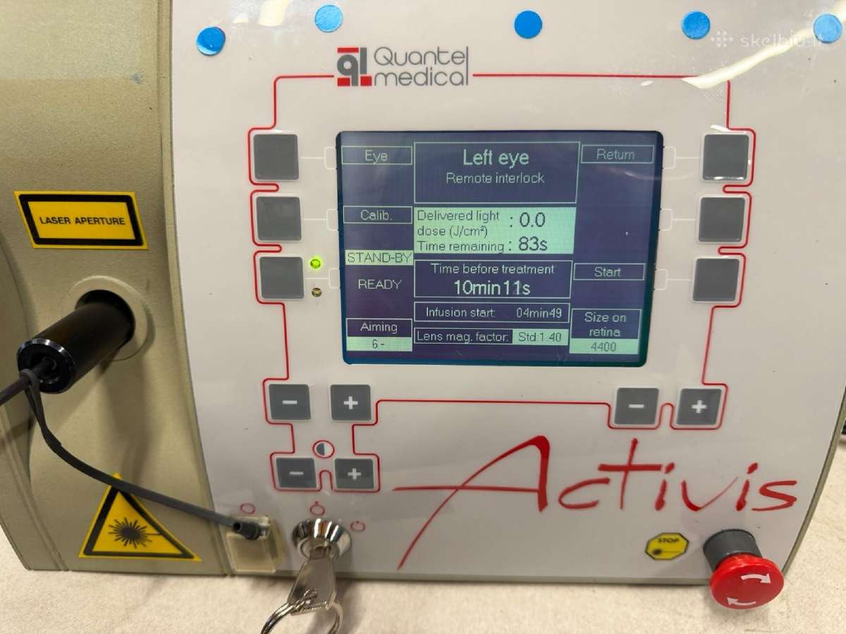 Quantel Medical Activis 689 nm Pdt lazeris - nuotraukos Nr. 4
