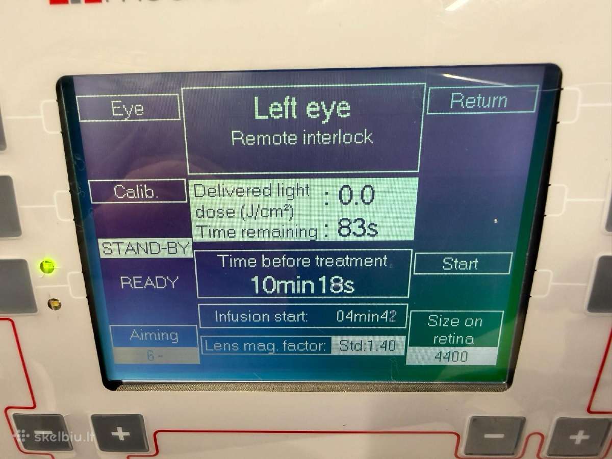 Quantel Medical Activis 689 nm Pdt lazeris - nuotraukos Nr. 5