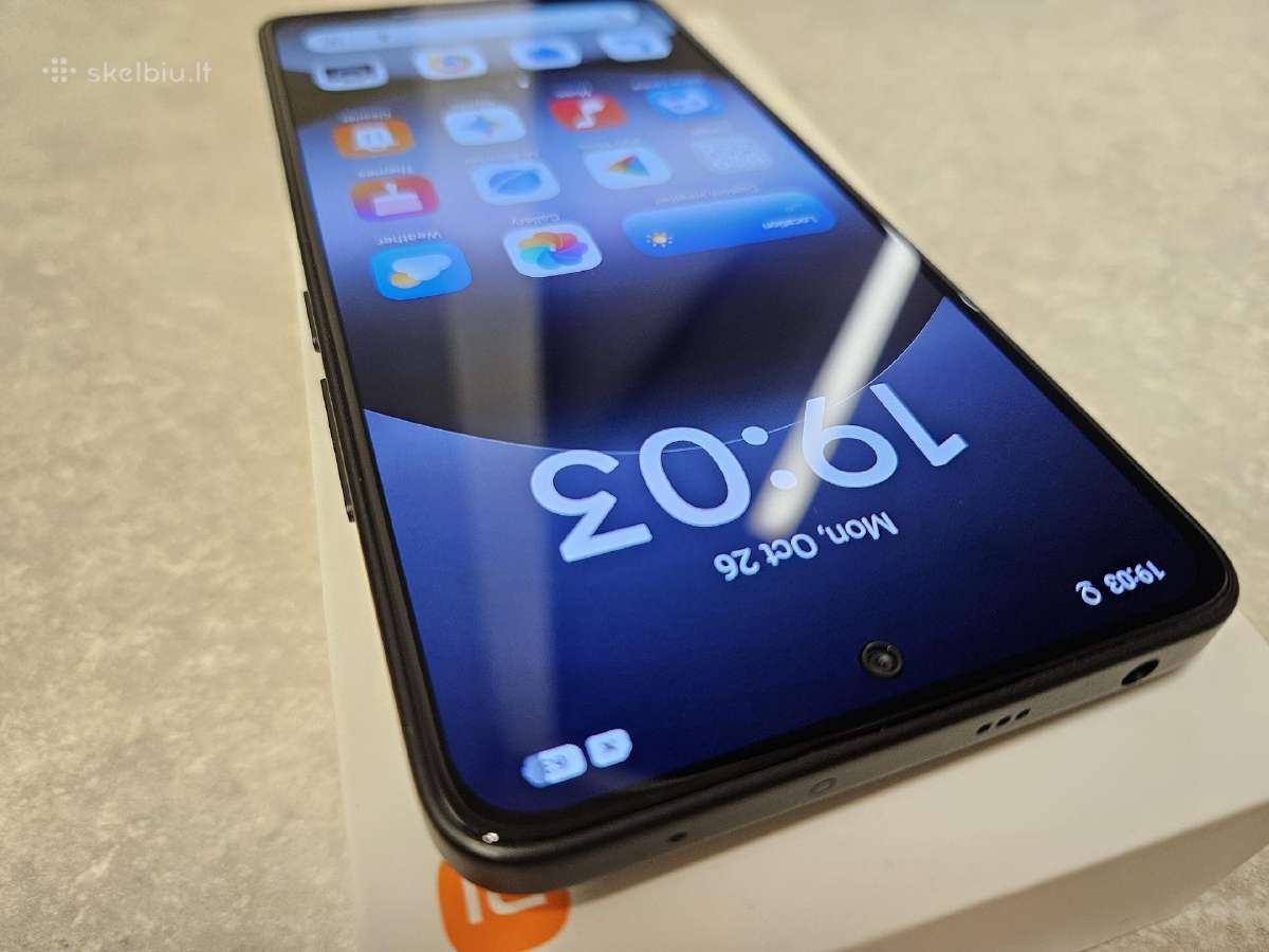 Idealios būklės Redmi Note 14 5G 256 GB telefonas - nuotraukos Nr. 4