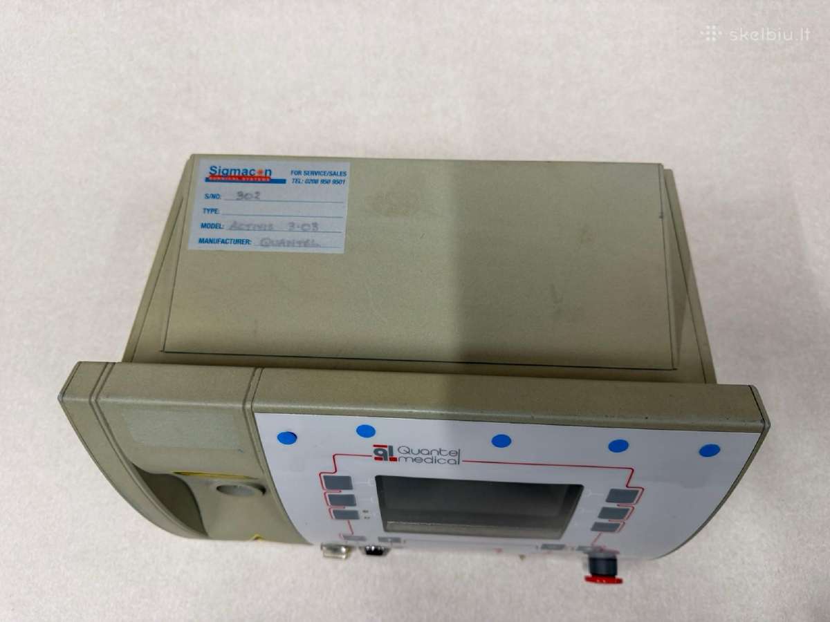 Quantel Medical Activis 689 nm Pdt lazeris - nuotraukos Nr. 8