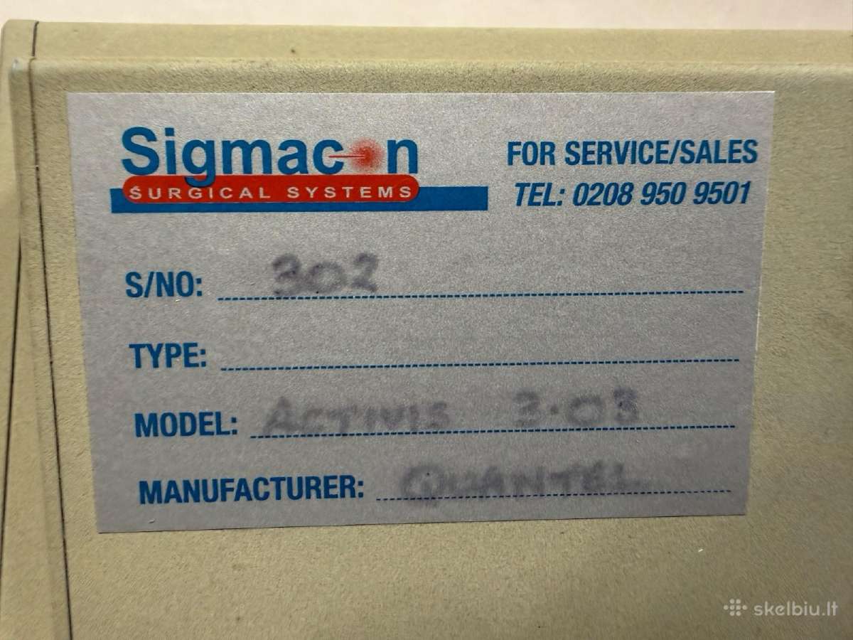 Quantel Medical Activis 689 nm Pdt lazeris - nuotraukos Nr. 9