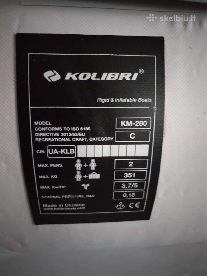 Kolibri Km 280 - nuotraukos Nr. 2