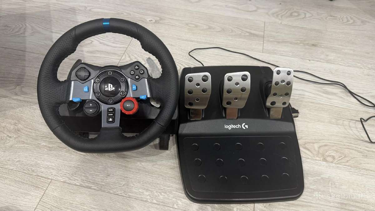 Žaidimo vairo komplektas Logitech G29 - nuotraukos Nr. 6