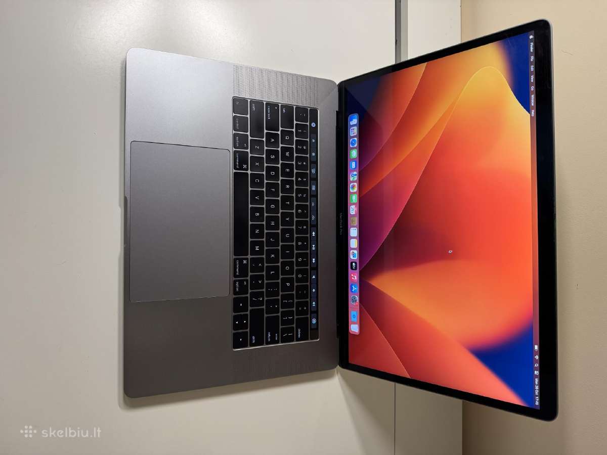 MacBook Pro 15 2017 16 GB 1tb nauja Baterija - nuotraukos Nr. 2