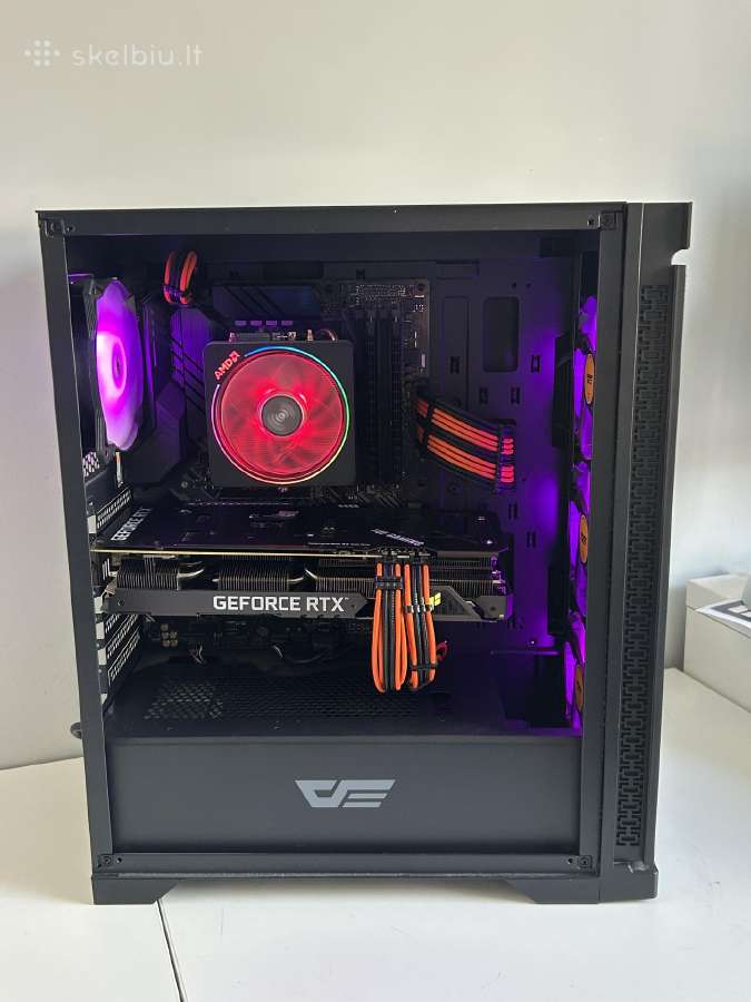Galingas kompiuteris - Rtx 3070, Ryzen 5 5600x - nuotraukos Nr. 2