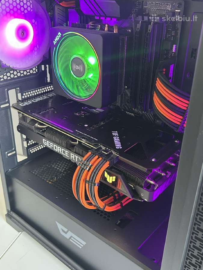 Galingas kompiuteris - Rtx 3070, Ryzen 5 5600x - nuotraukos Nr. 3