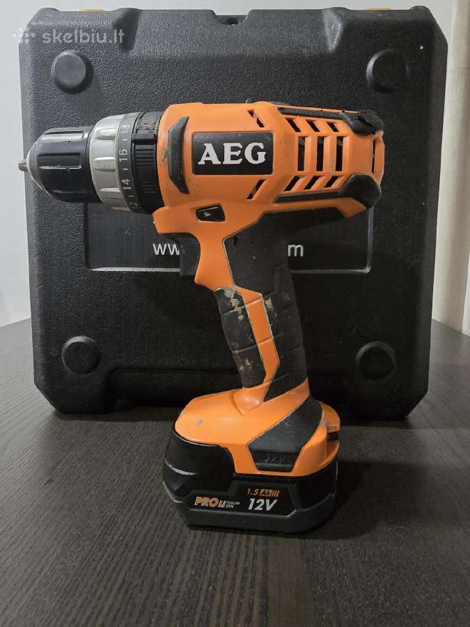 Parduodamas Aeg akumuliatorinis suktuvas – 55 € - nuotraukos Nr. 3