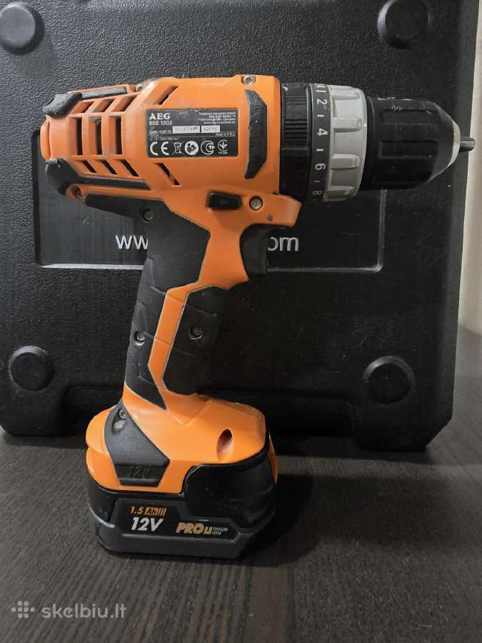 Parduodamas Aeg akumuliatorinis suktuvas – 55 € - nuotraukos Nr. 4
