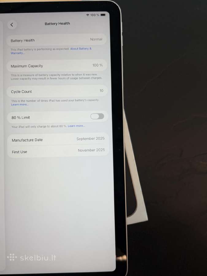 Apple iPad Air 11 M3 128gb Wi-fi - nuotraukos Nr. 5