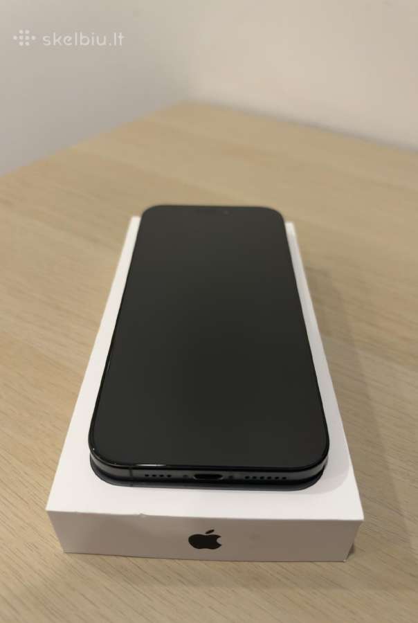 iPhone 16 pro max 256gb Black Titanium - nuotraukos Nr. 3