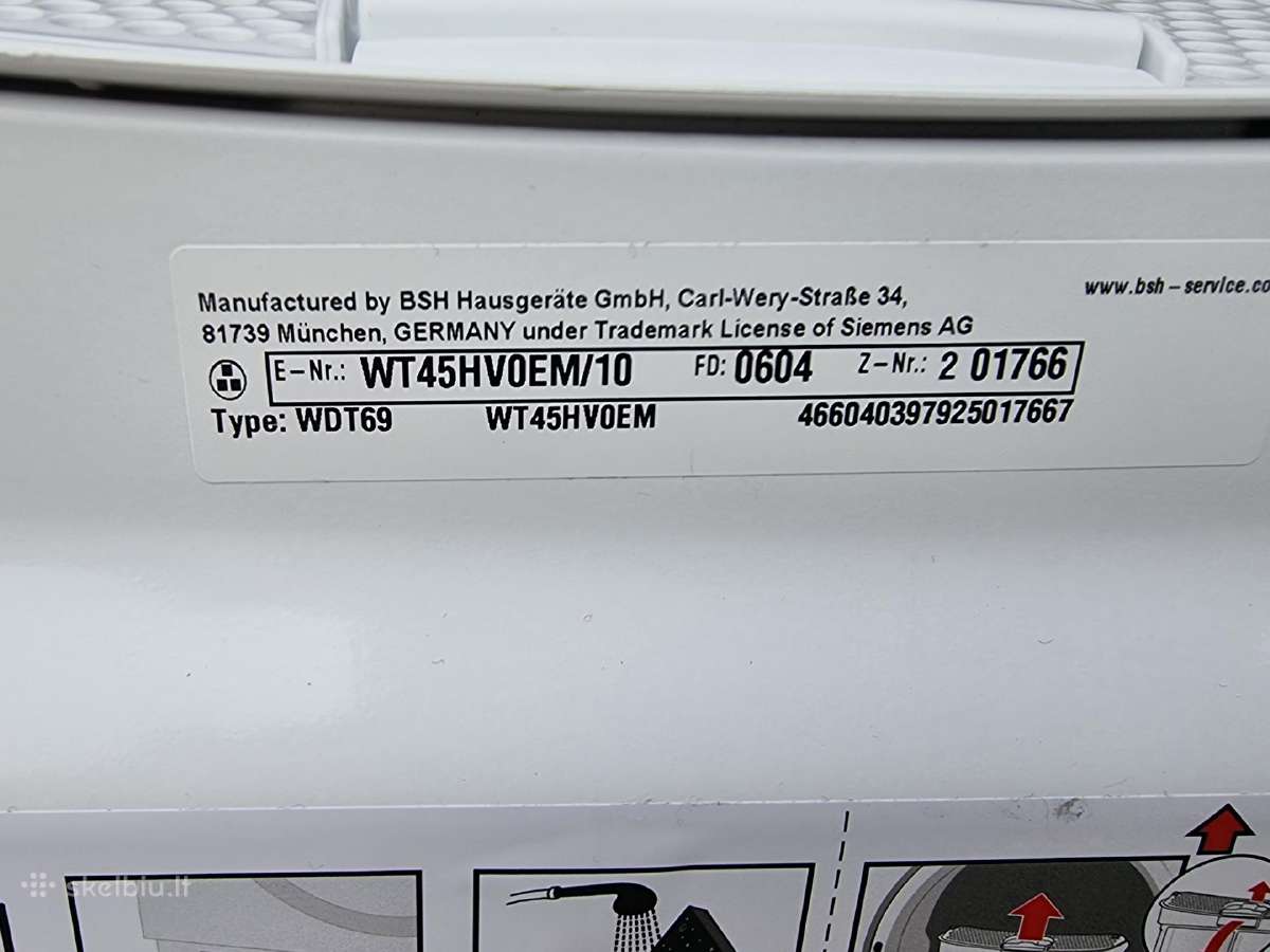 Nauja Siemens Wt45hv0em/10+ Garantija - nuotraukos Nr. 7
