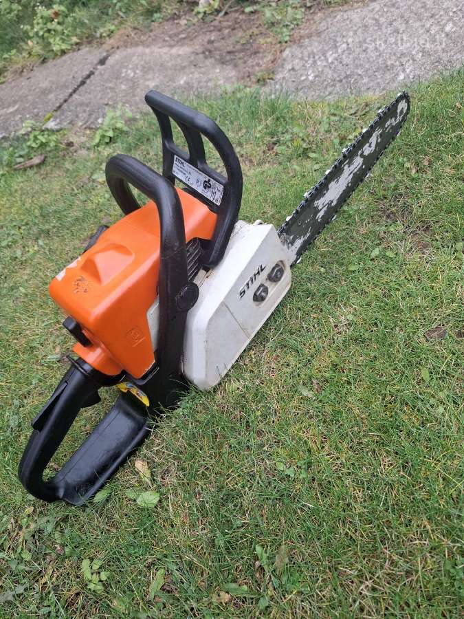 Benzininis pjuklas Stihl ms170 - nuotraukos Nr. 3