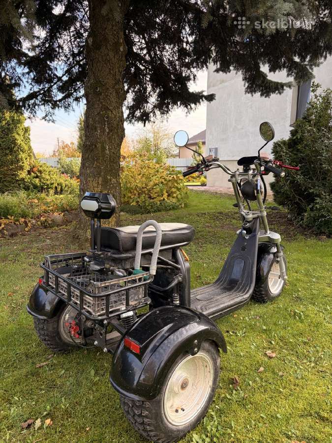 Elektrinis triratis ehoodax, 60v 25ah - nuotraukos Nr. 2