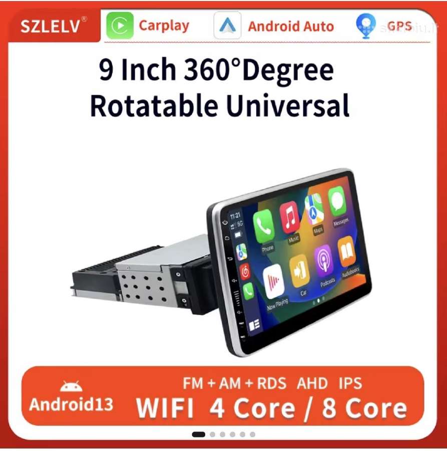 1din multimedia 9 4gb RAM 64gb flash - nuotraukos Nr. 8