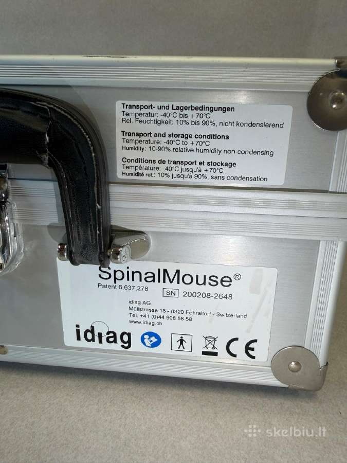 Idiag Spinalmouse stuburo matuoklis, dalims - nuotraukos Nr. 17