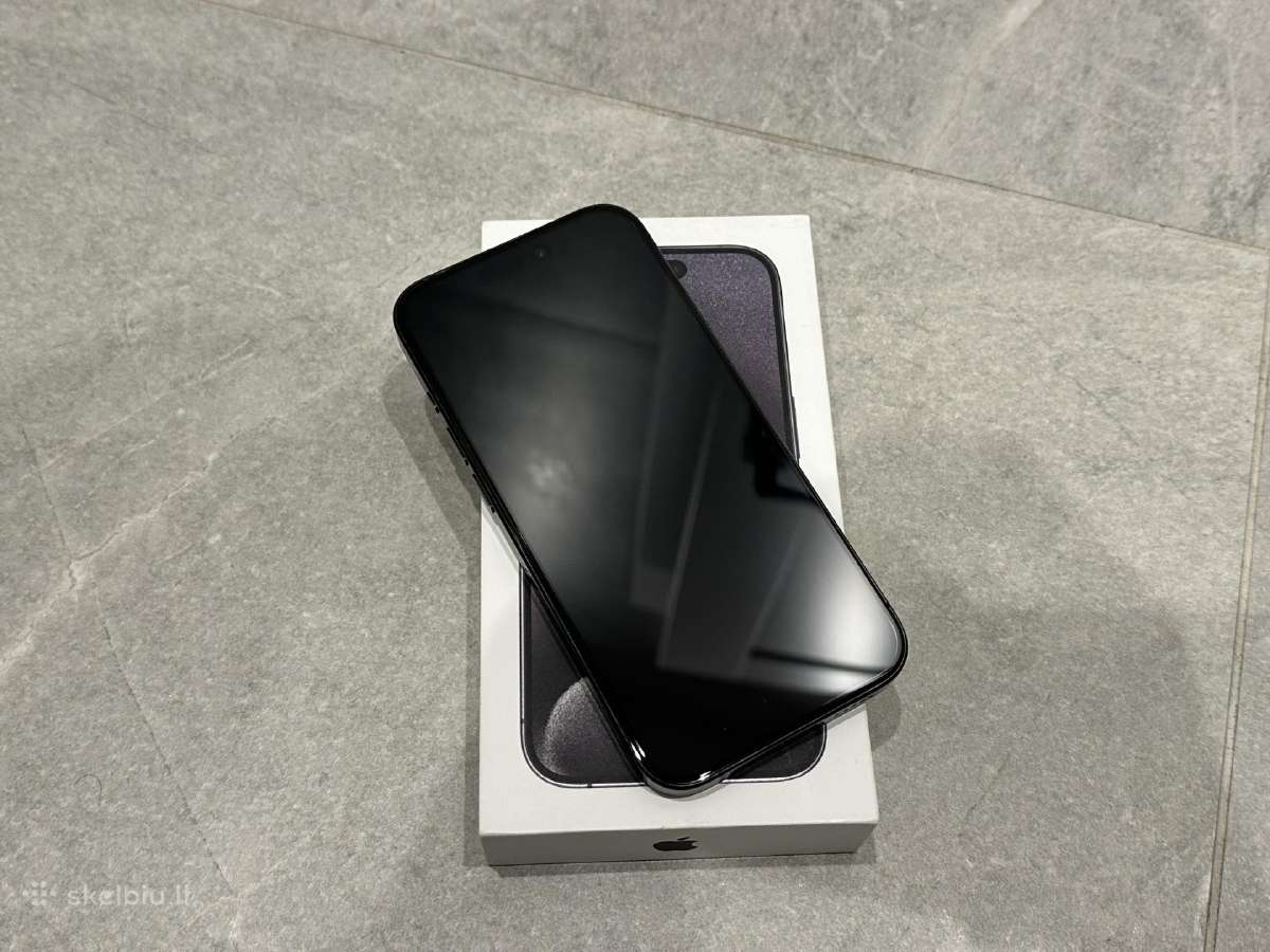 iPhone 15 Pro 128gb - nuotraukos Nr. 2