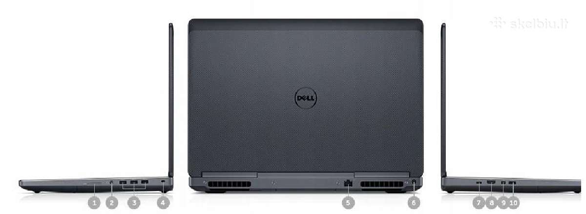Premium klasės Dell Precision - nuotraukos Nr. 6