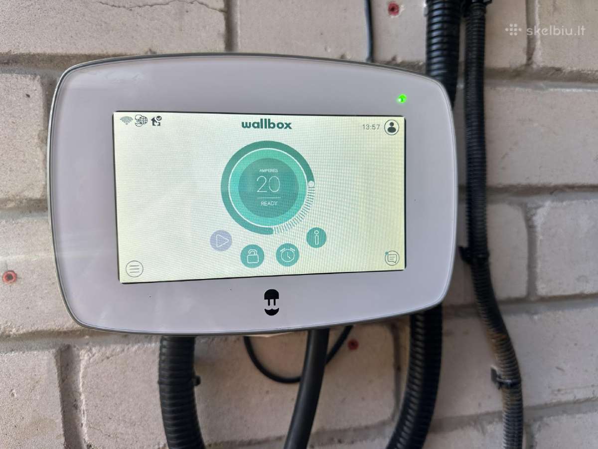 Elektromobilio įkrovimo stotelė Wallbox Commander - nuotraukos Nr. 4