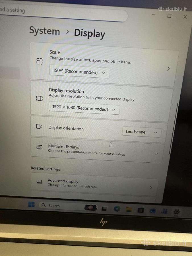 Hp Elitebook 840 G8 i5-1135g7 8 GB 256 SSD 14 Fhd - nuotraukos Nr. 10