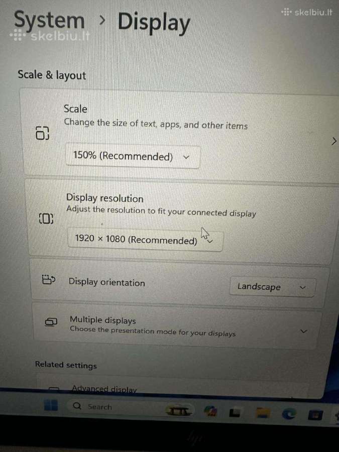 Hp Elitebook 840 G8 i5-1135g7 8 GB 256 SSD 14 Fhd - nuotraukos Nr. 16