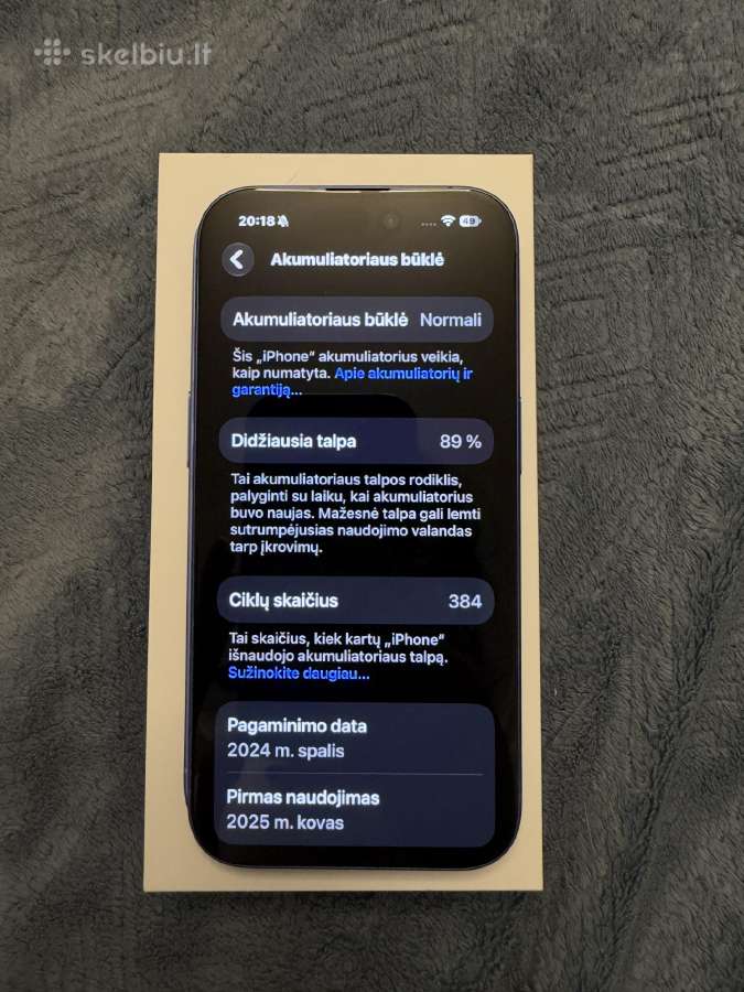 iPhone 16 - nuotraukos Nr. 6
