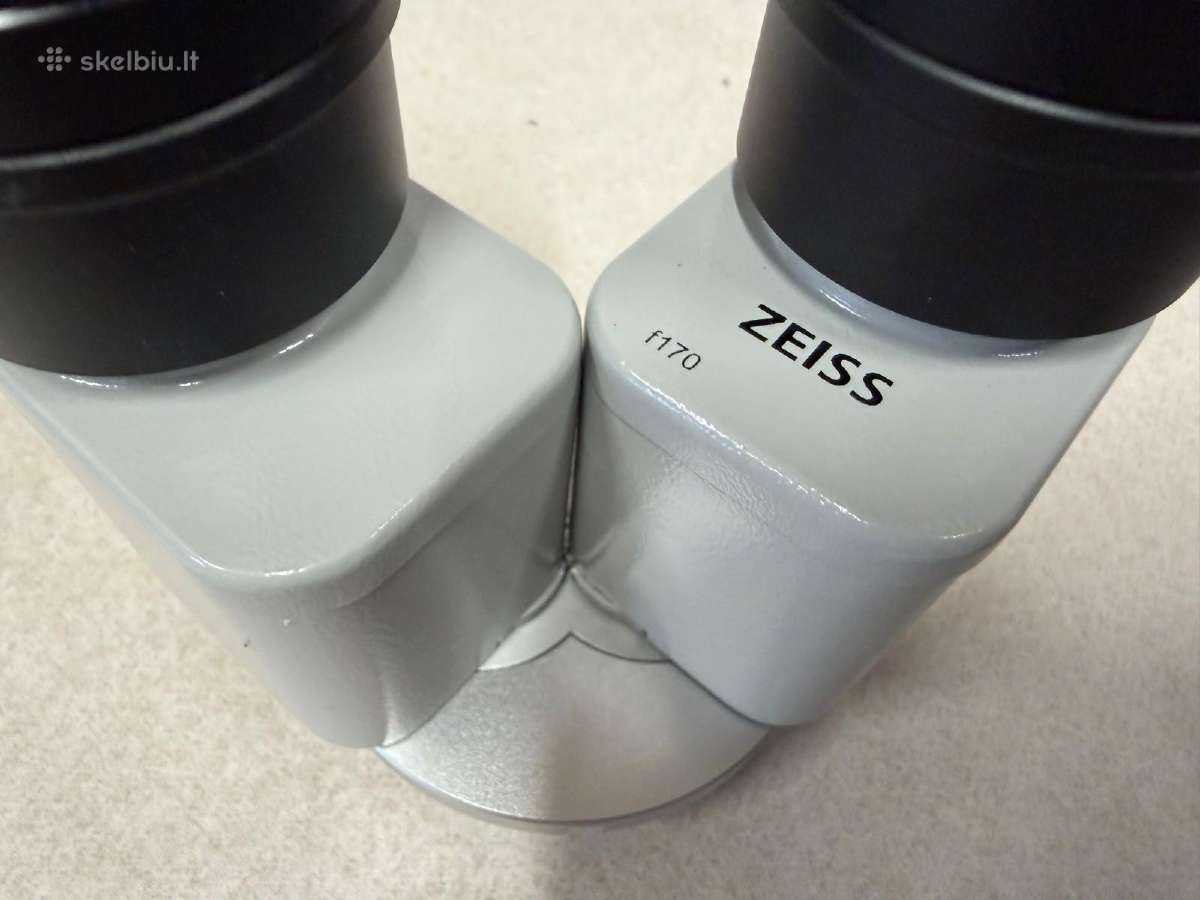Zeiss Opmi tiesus binokuliarinis tubusas F=170 - nuotraukos Nr. 2