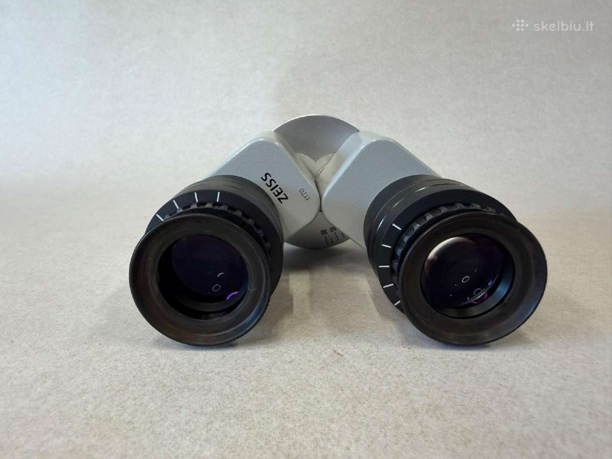 Zeiss Opmi tiesus binokuliarinis tubusas F=170 - nuotraukos Nr. 9